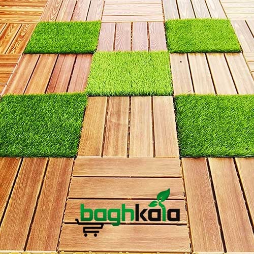 تایل زیرسازی چمن و چوب